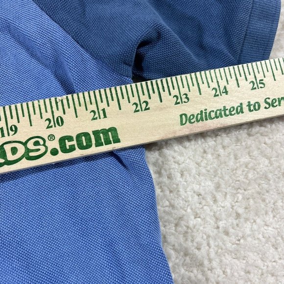 Lacoste Polo Shirt Mens Large Blue Big Alligator Golf Collared Short Sleeve - Picture 8 of 10